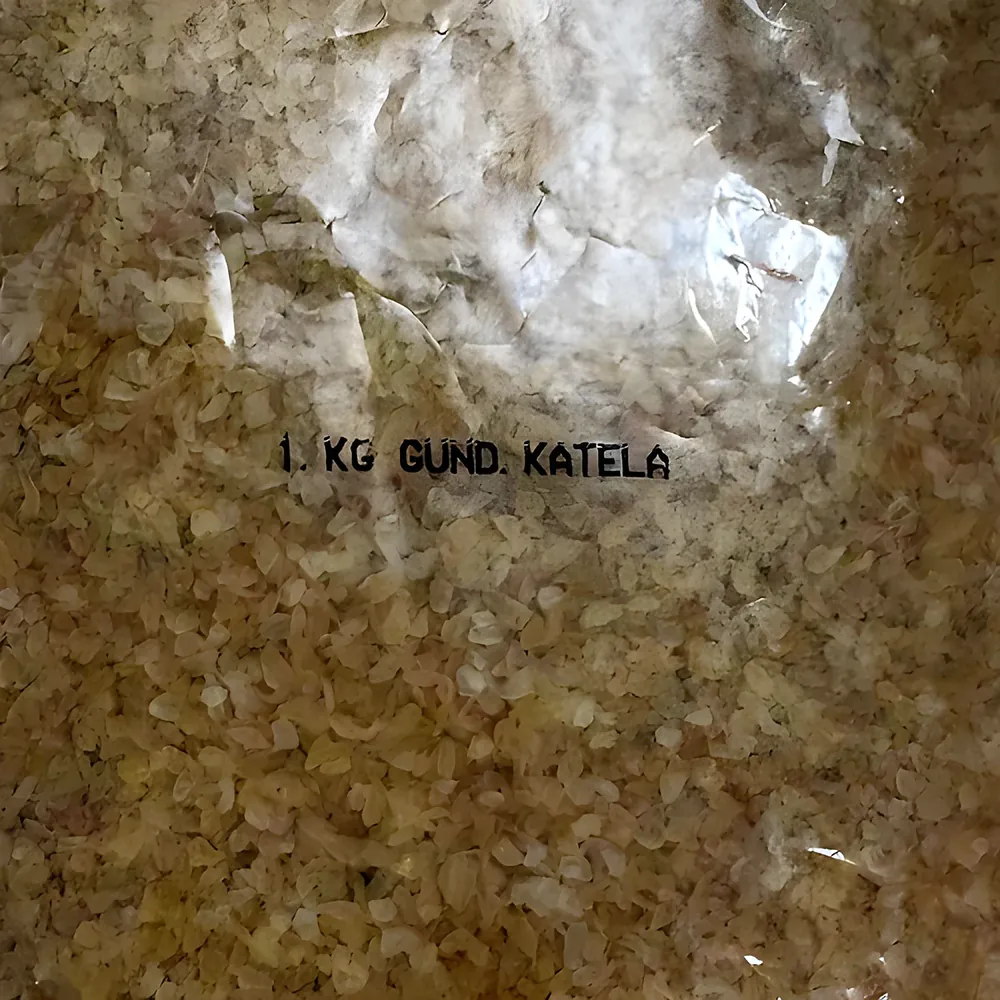 Gond Katila, real close-up of our stock