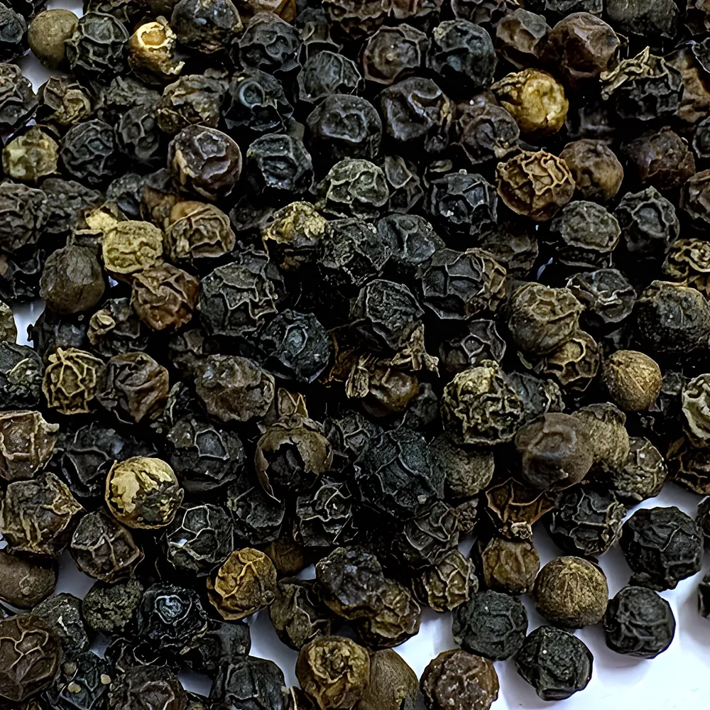 Kali Mirch (Whole), real close-up of our stock