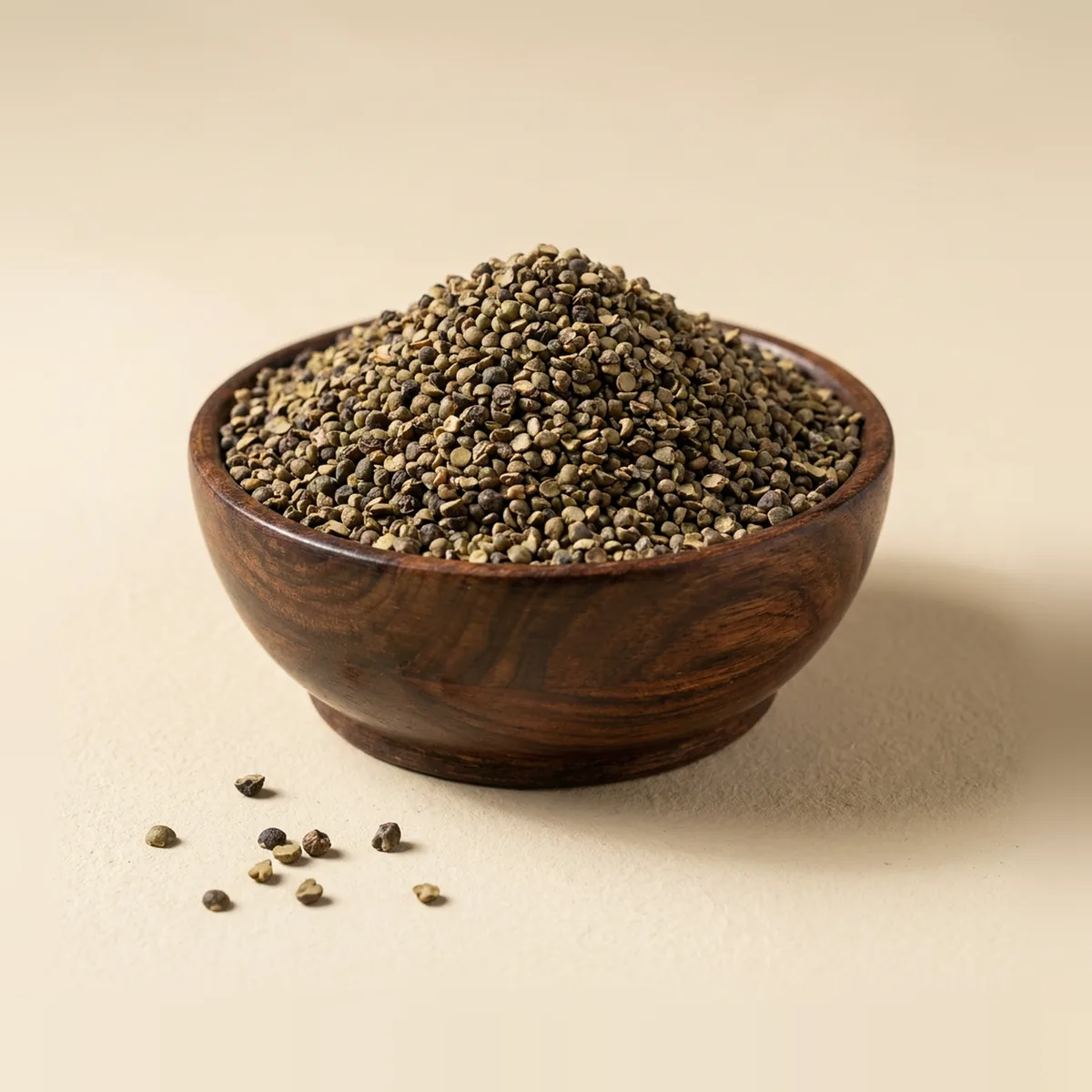 NTC Kali Mirch Daal in a wooden bowl