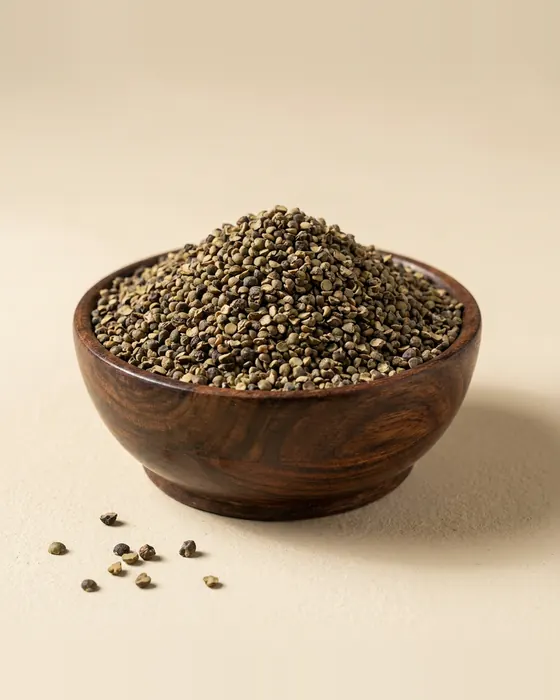 NTC Kali Mirch Daal in a wooden bowl