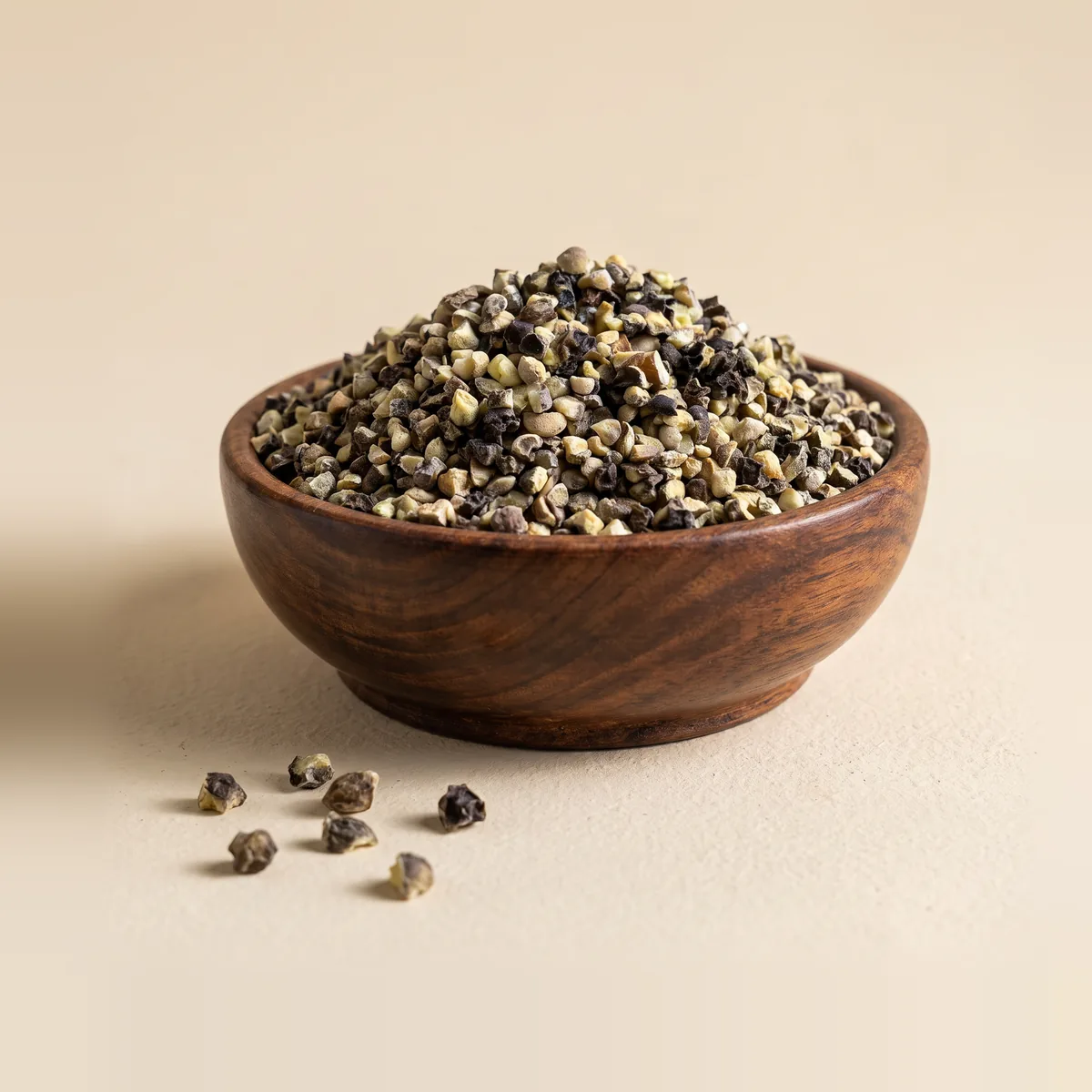 Regular Kali Mirch Daal in a wooden bowl
