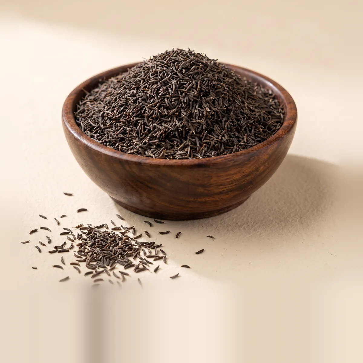 Saajeera (W) M.B in a wooden bowl